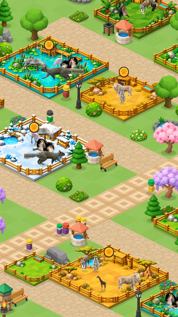 A zoo being built in Gotcha